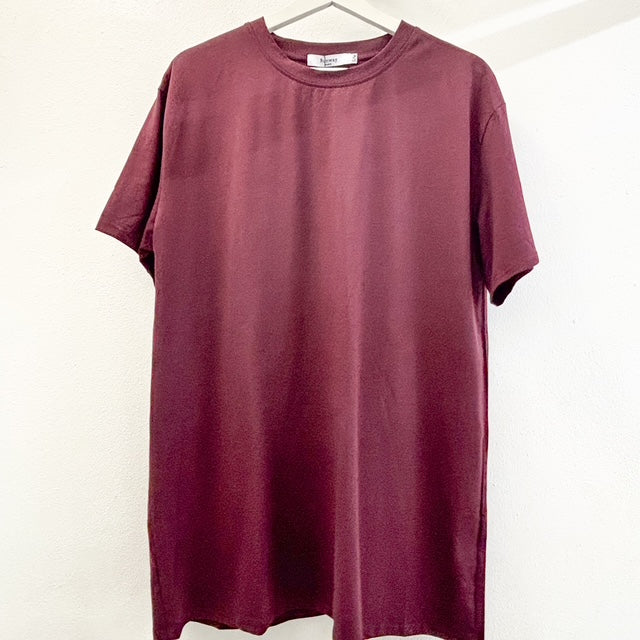 Burgundy Lace Top
