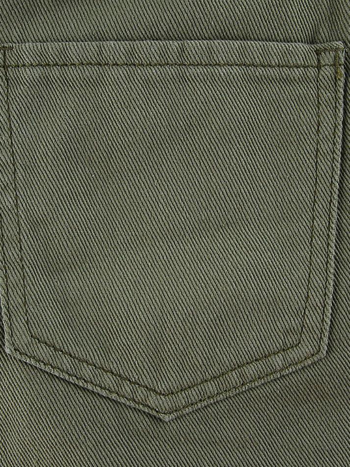 Denim mini skirt with patch pocket