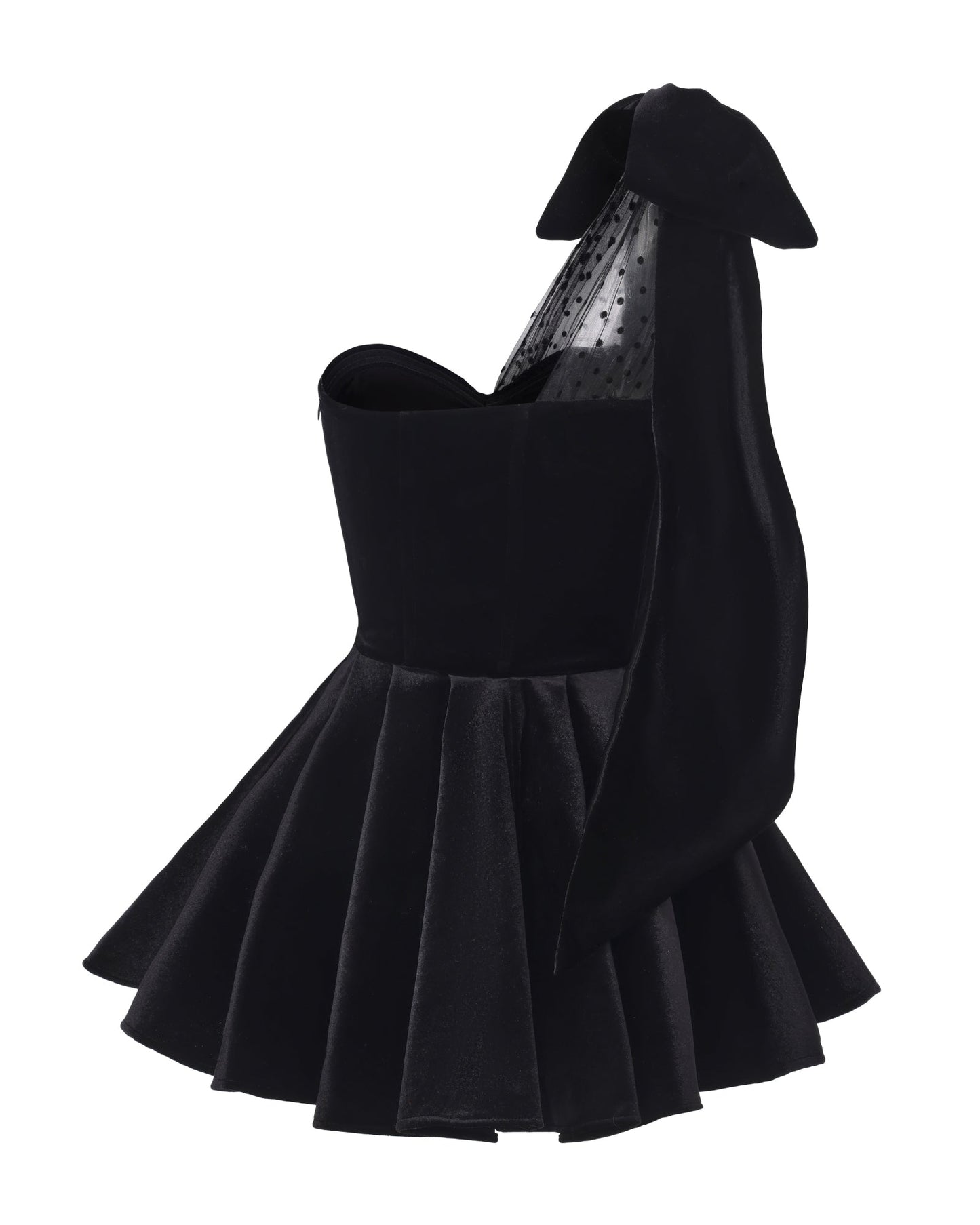 Zephina Velvet Mini Dress