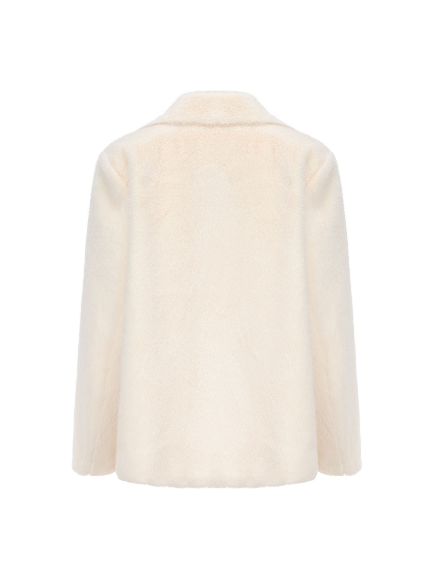 Phoebe Fur Jacket (White)