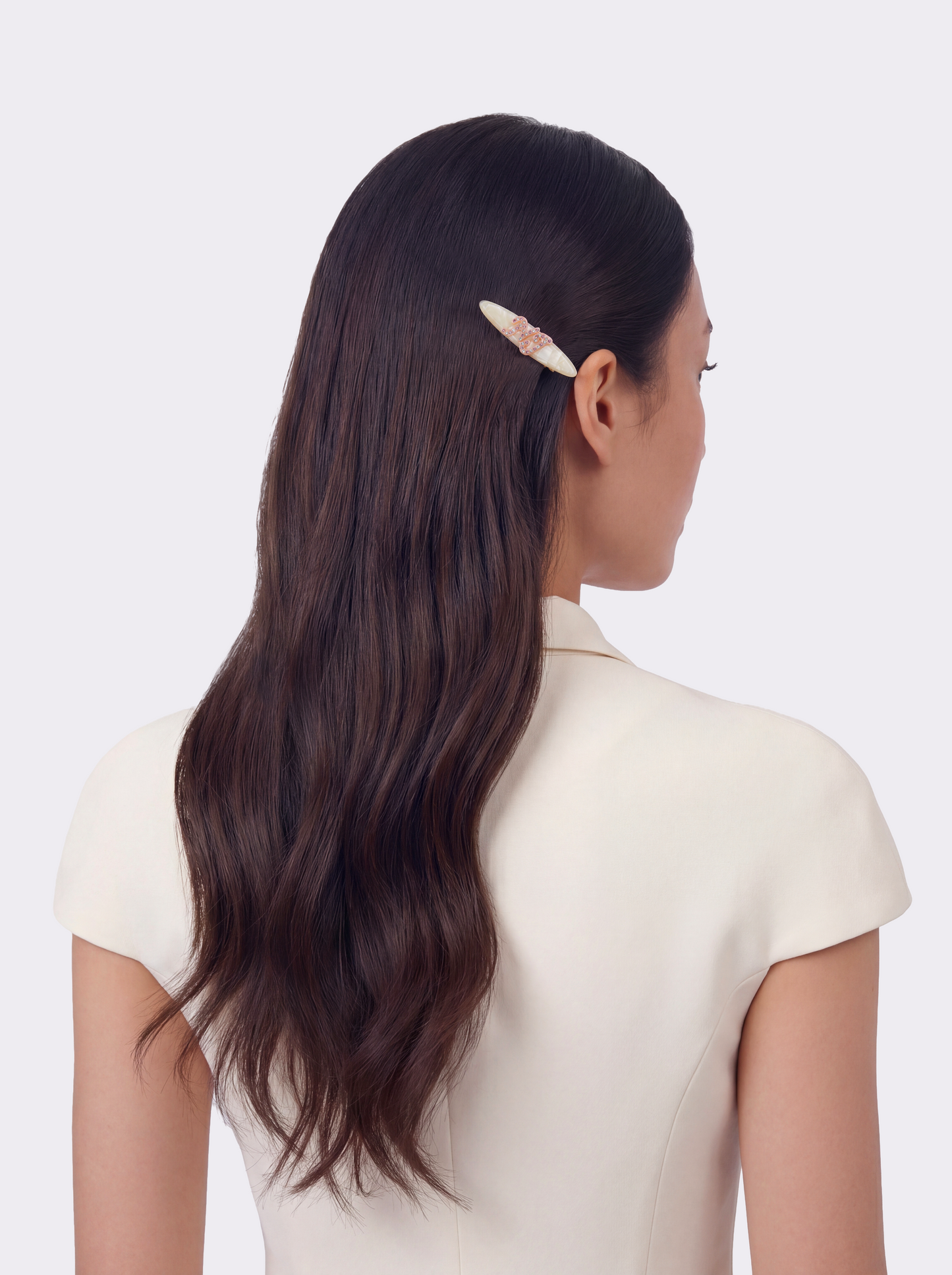 Starlette Logo Blush Hair Clip