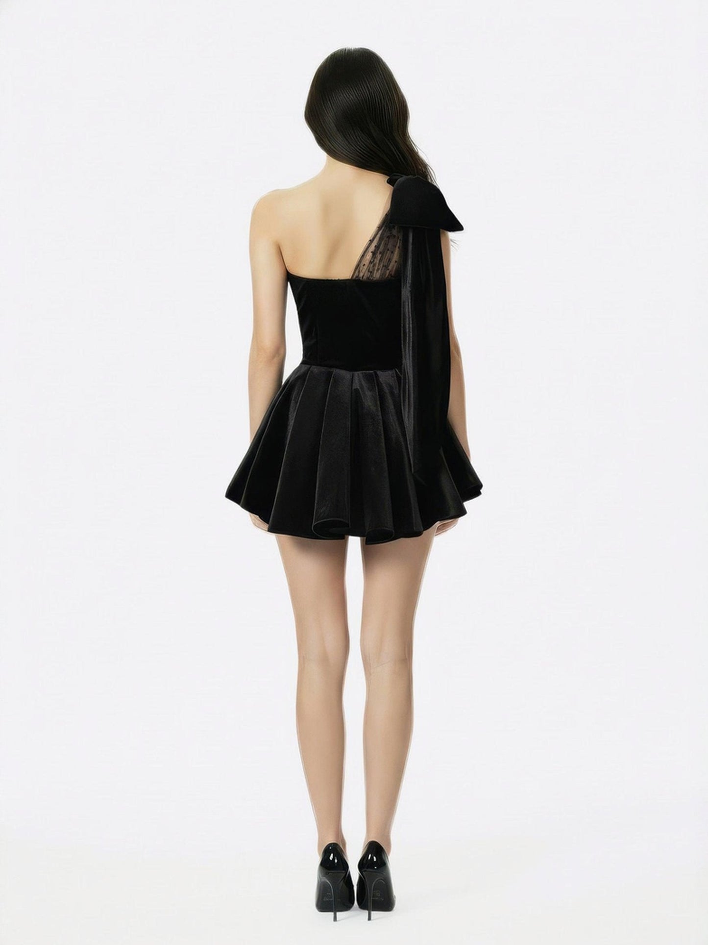 Zephina Velvet Mini Dress