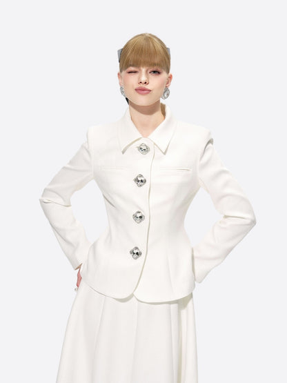 Vanessa Blazer (White)