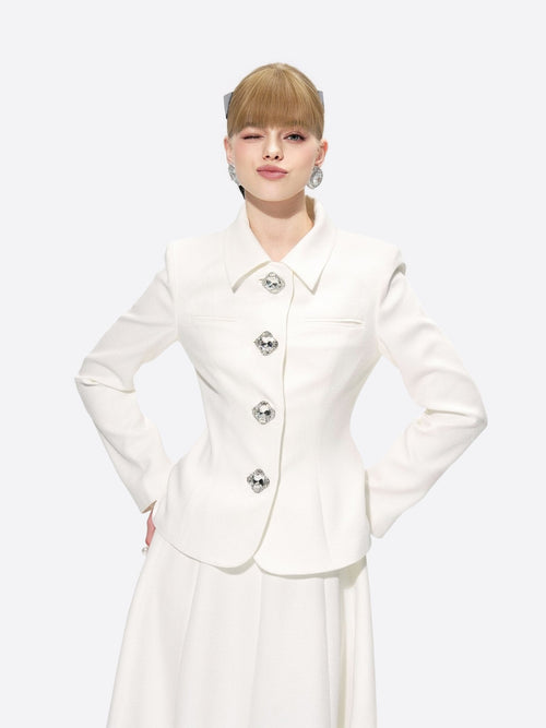 Vanessa Blazer (White)