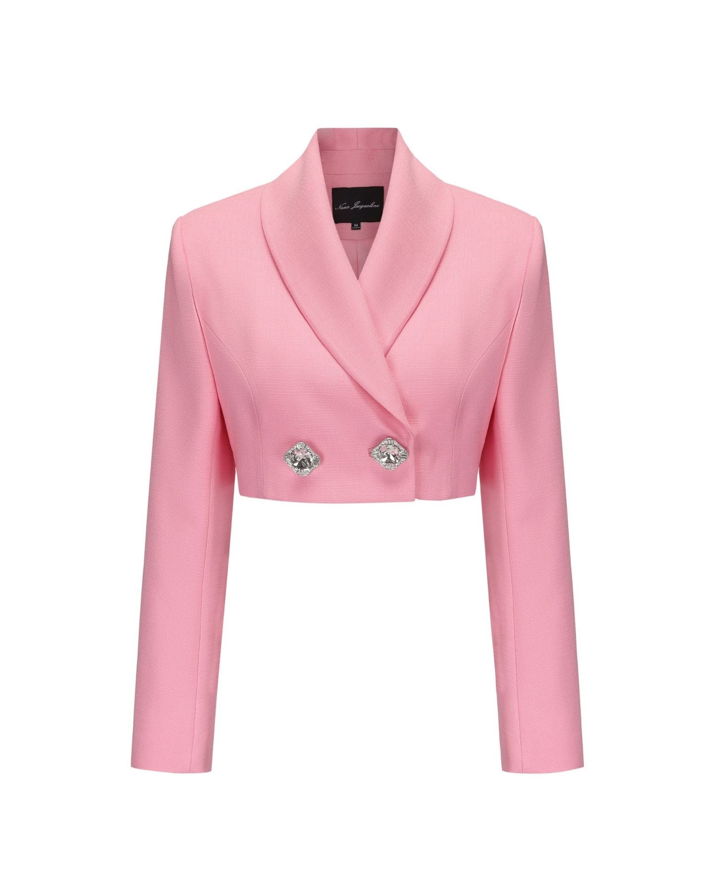Veronica Crop Blazer (Pink)