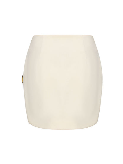 Seraphina Skirt (Off-white) (Final Sale)
