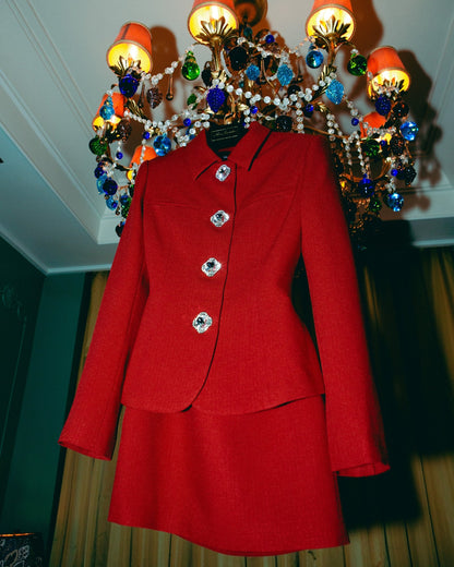 Vanessa Skirt (Red)
