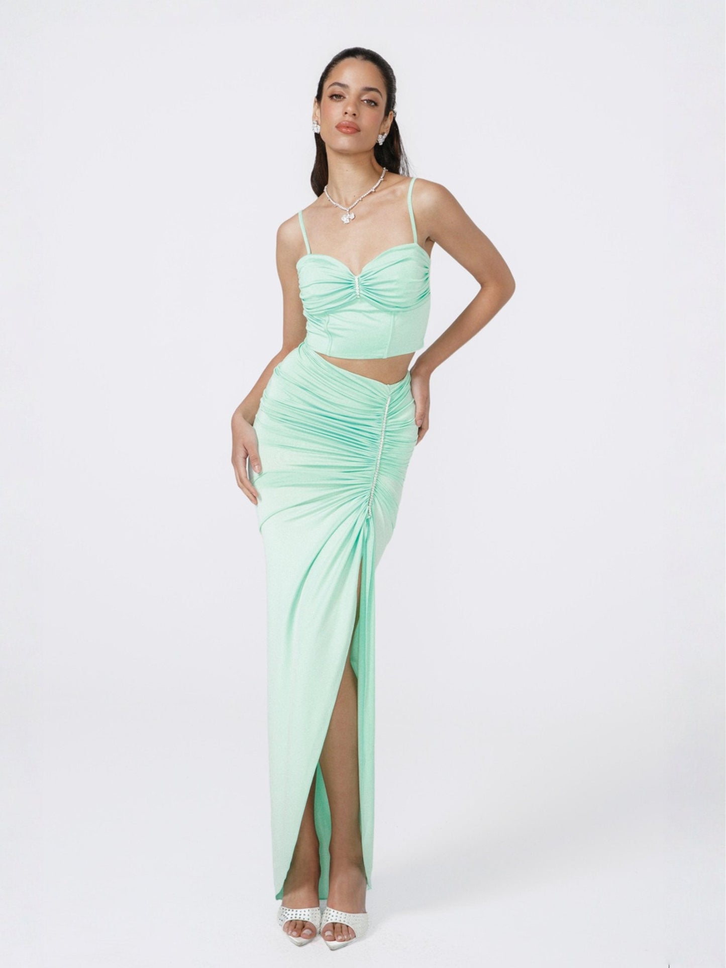 Sheila Top (Green) (Final Sale)