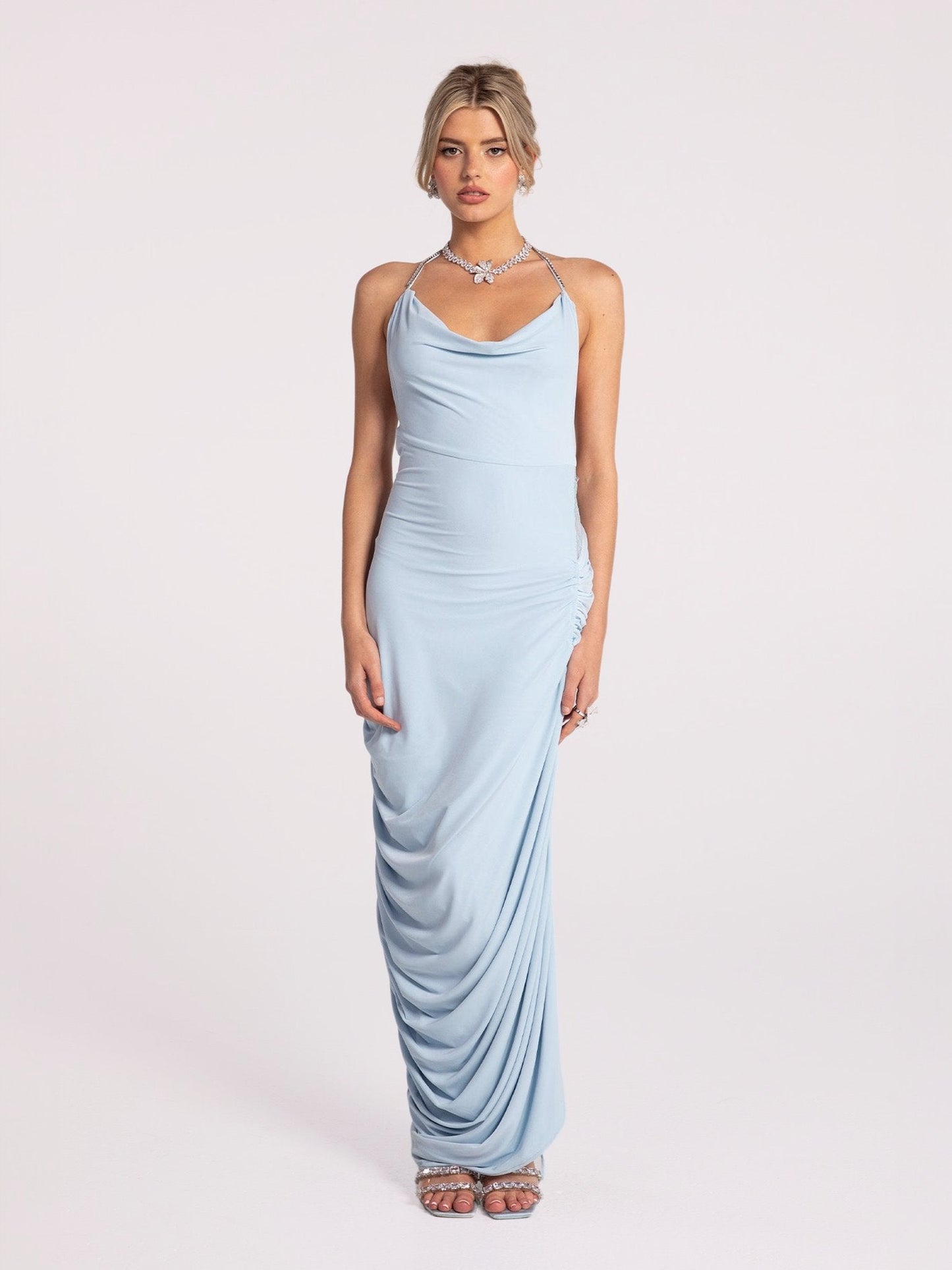 Sorine Dress (Blue) (Final Sale)