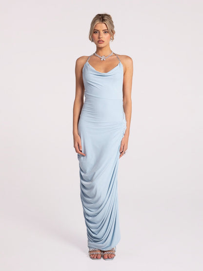 Sorine Dress (Blue) (Final Sale)