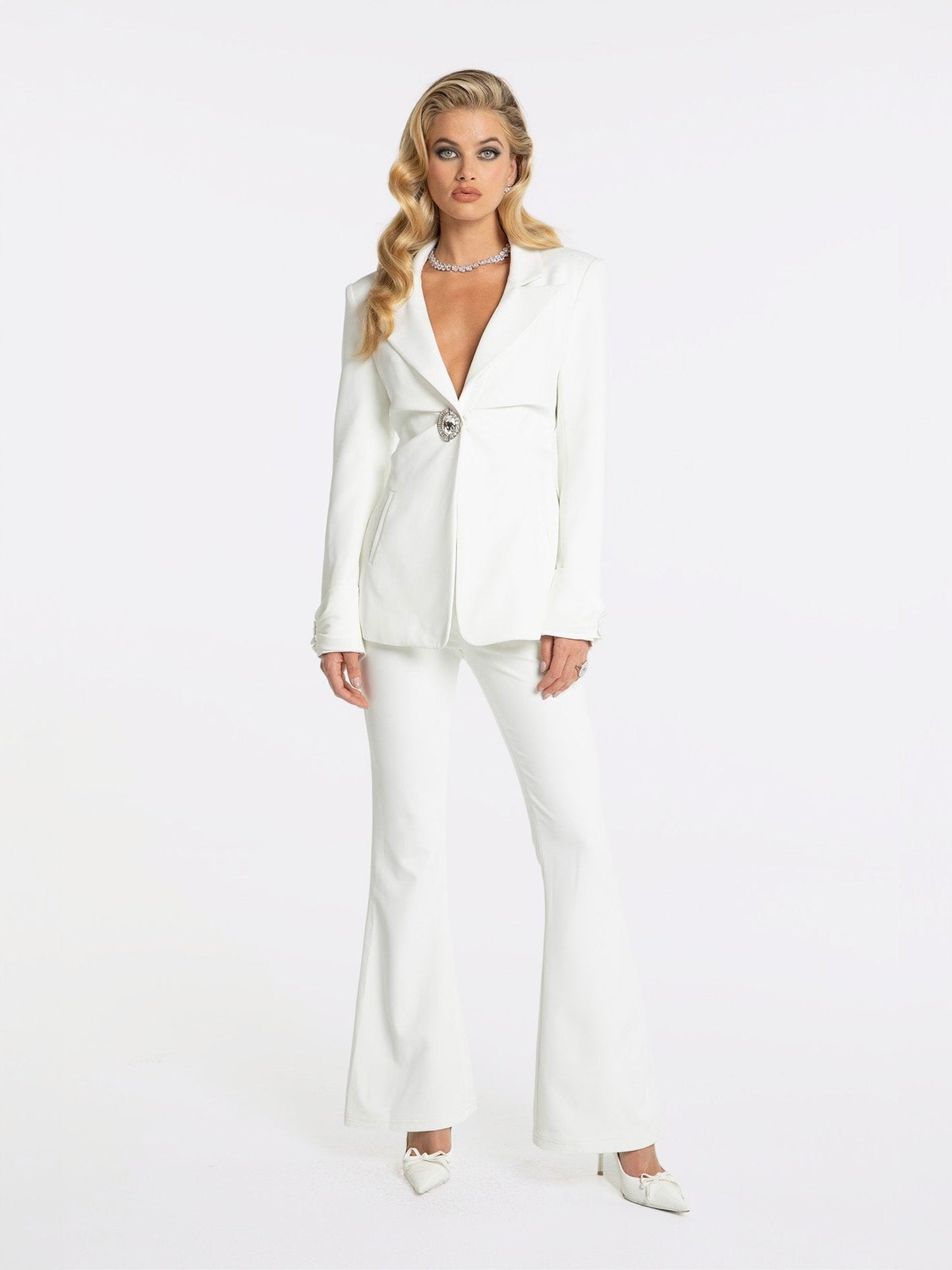 Rachel Pants (White) (Final Sale)