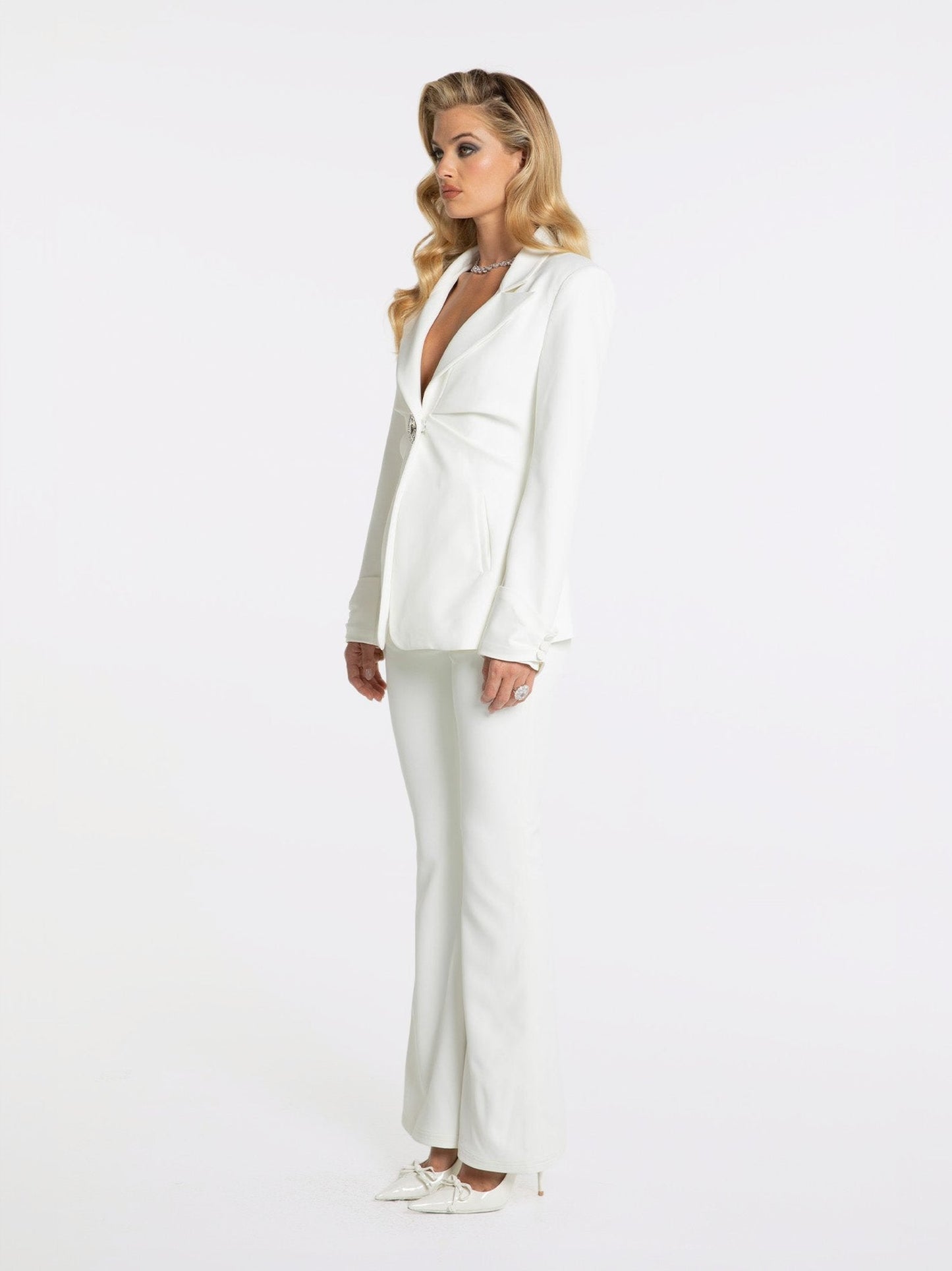 Rachel Pants (White) (Final Sale)