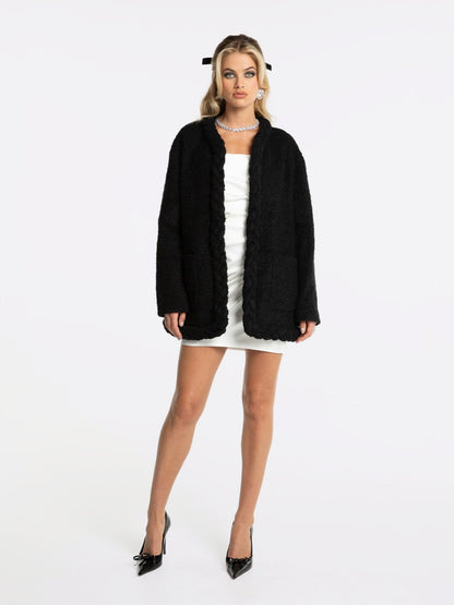 Talia Coat (Black) (Final Sale)