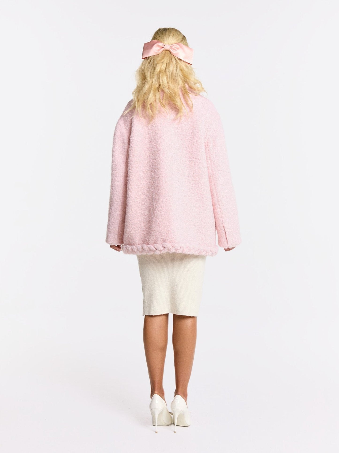 Talia Coat (Pink) (Final Sale)
