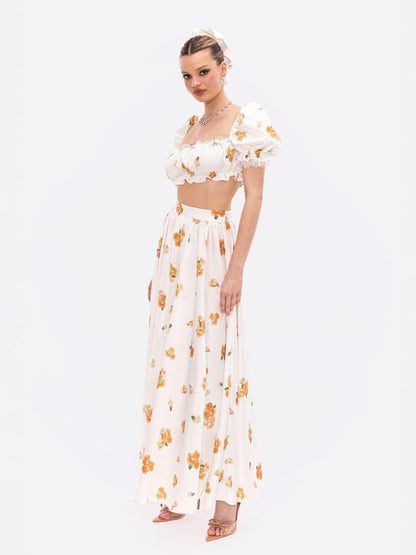 Theodora Skirt (Floral) (Final Sale)