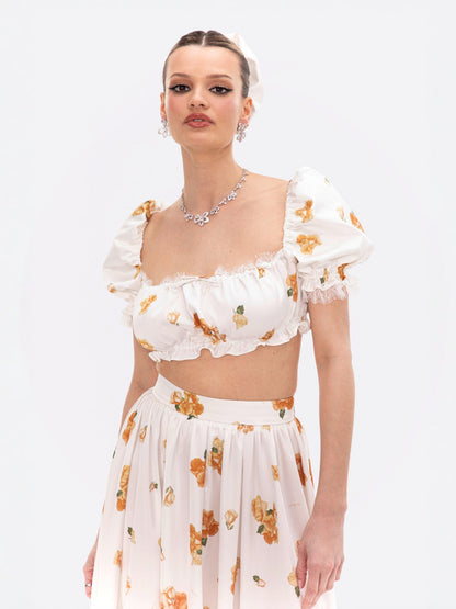 Theodora Top (Floral) (Final Sale)