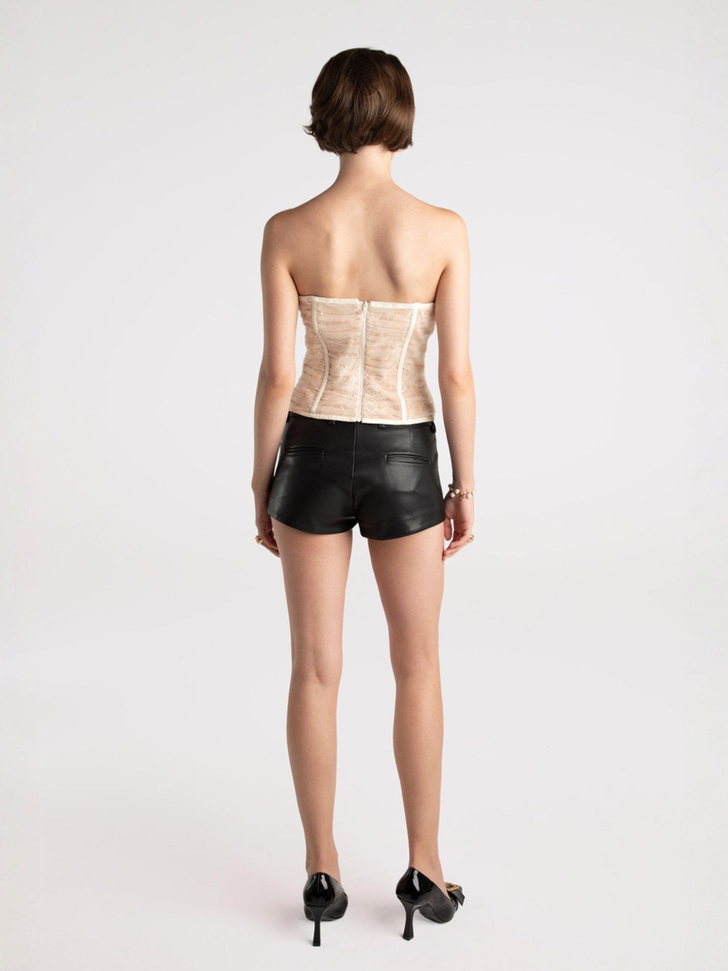 Victoria Leather Shorts (Final Sale)