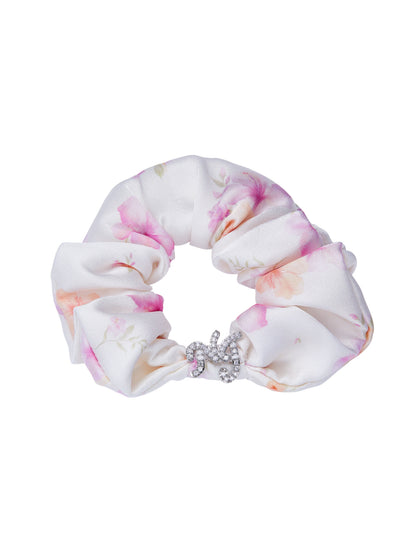 Novella Logo Floral Hair Tie