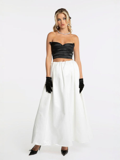 Sadie Skirt (White) (Final Sale)