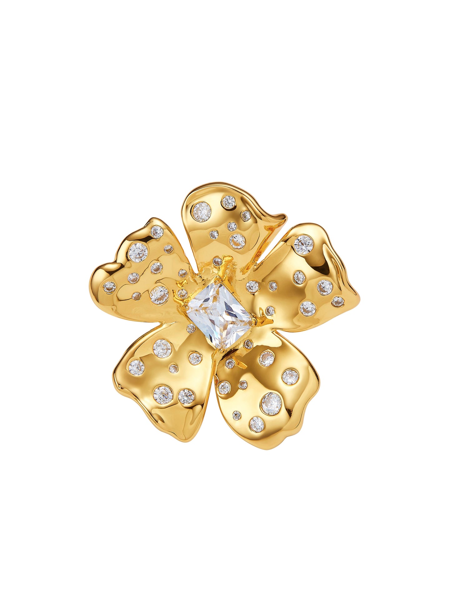 Talluah Floral Gold Ring