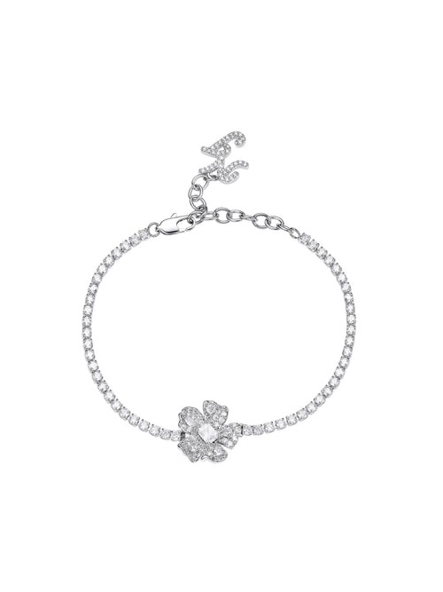 Soleil Floral White Bracelet