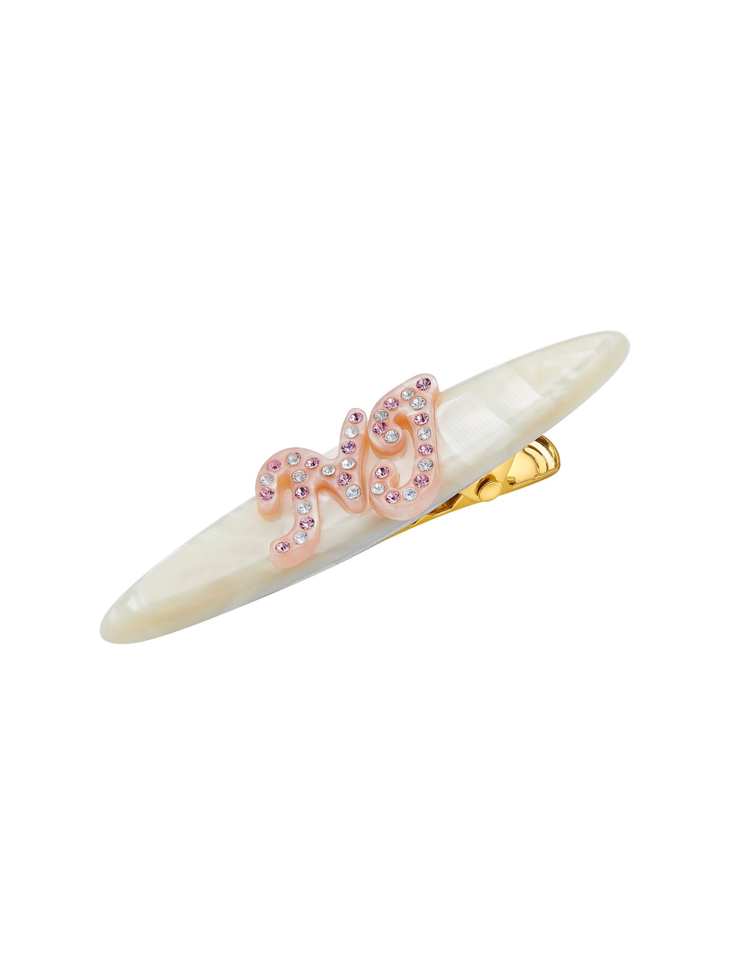 Starlette Logo Blush Hair Clip