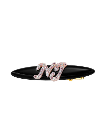 Starlette Logo Black Hair Clip