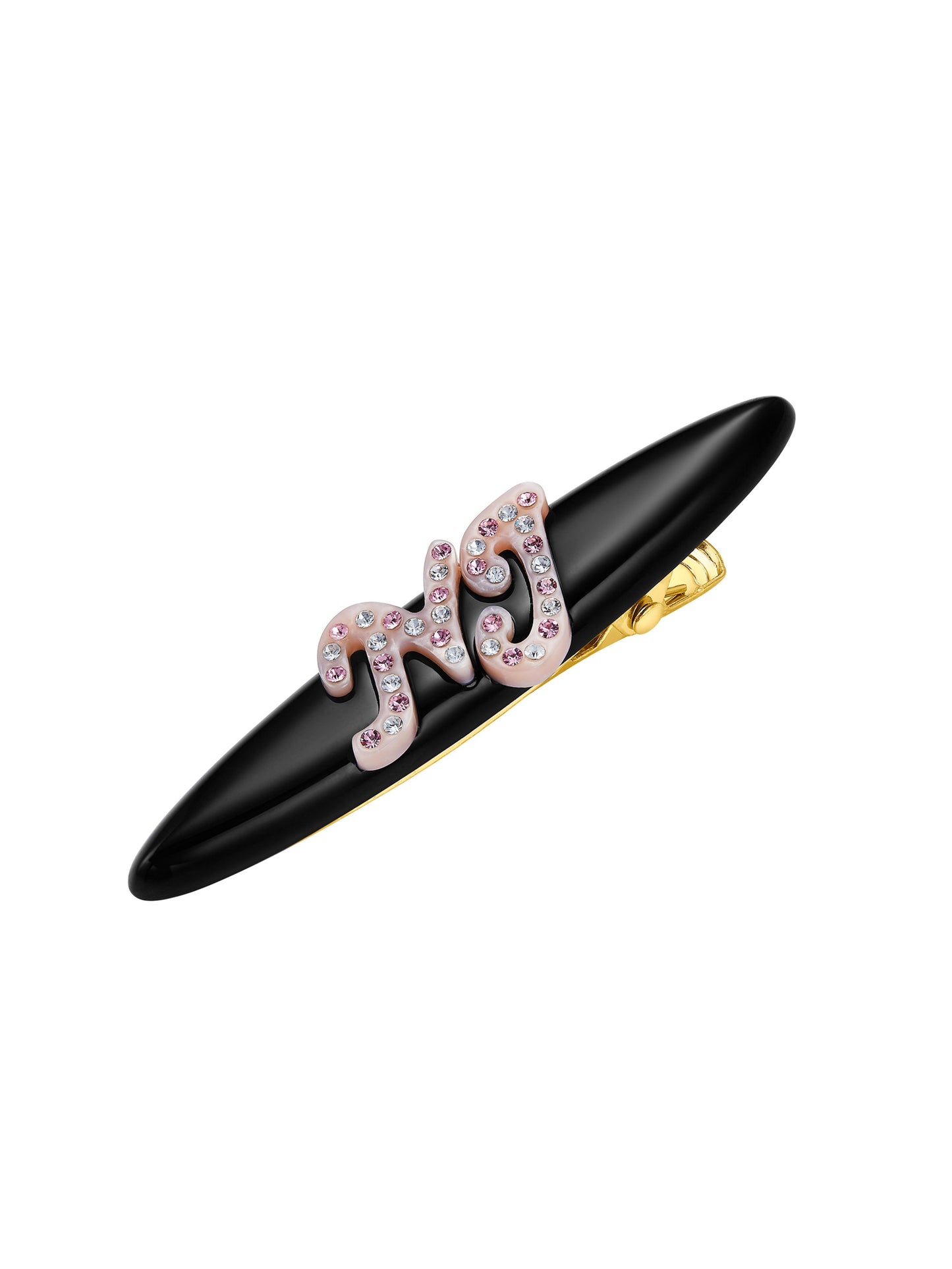 Starlette Logo Black Hair Clip