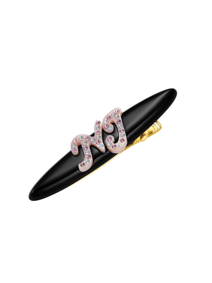 Starlette Logo Black Hair Clip