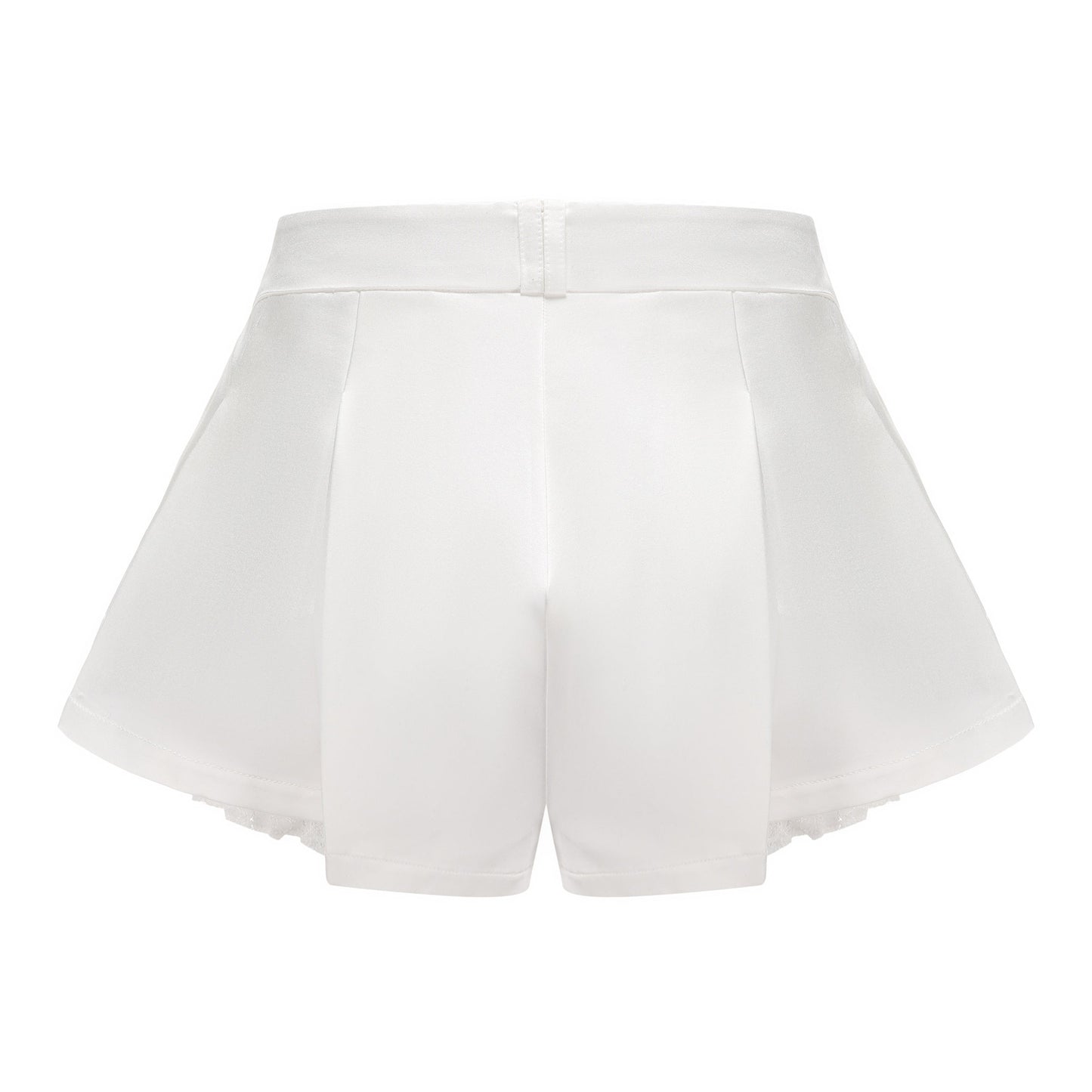 White Milan Shorts
