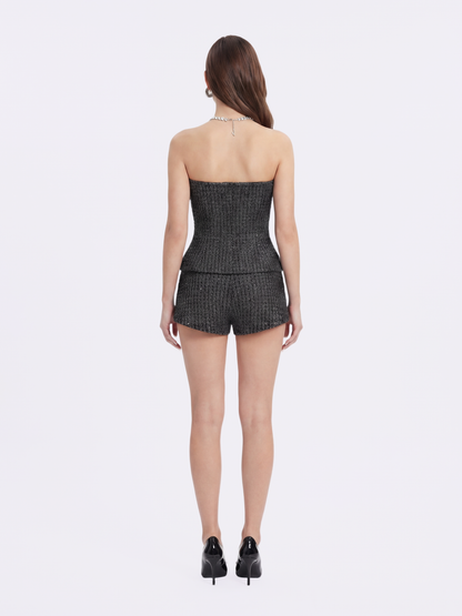 Renée Strapless Bow Top