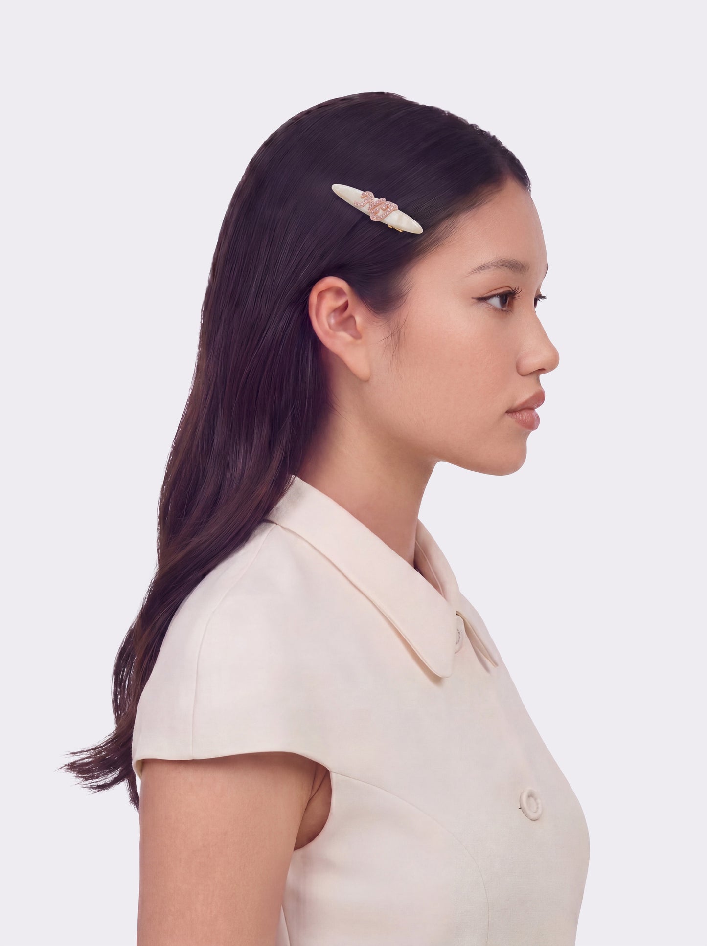 Starlette Logo Blush Hair Clip