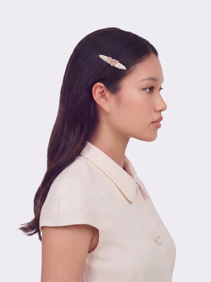 Starlette Logo Blush Hair Clip