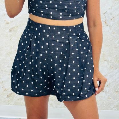 Polka Dots Jean Set