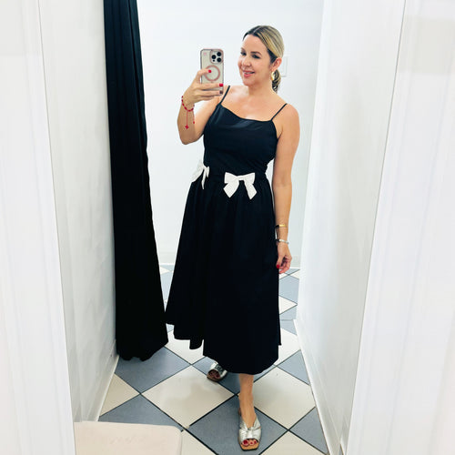 Black Midi Dress
