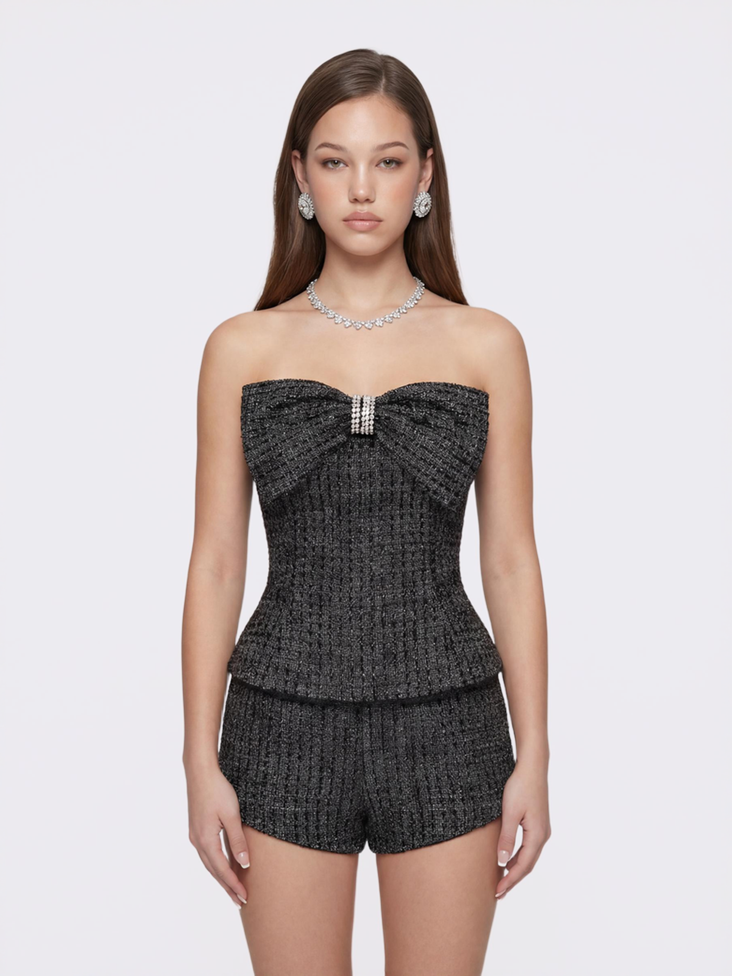 Renée Strapless Bow Top
