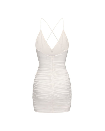 Violet Dress (White)