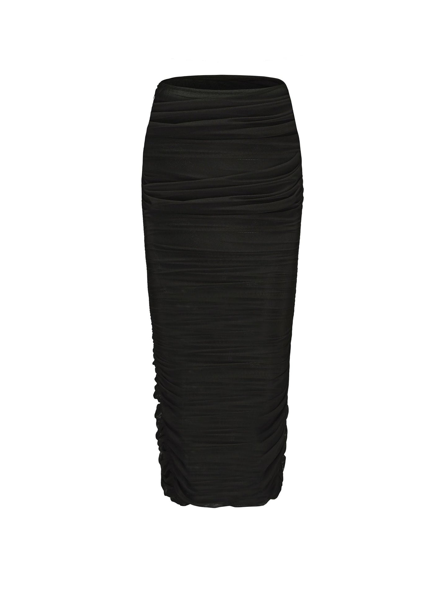 Pia Mesh Skirt (Black) (Final Sale)