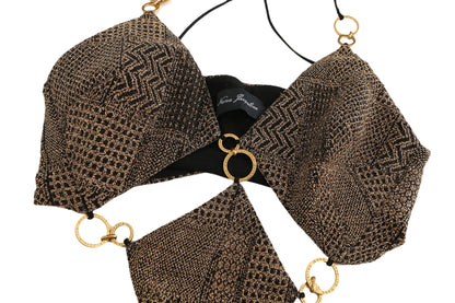 Omaira Dress (Gold) (Final Sale)