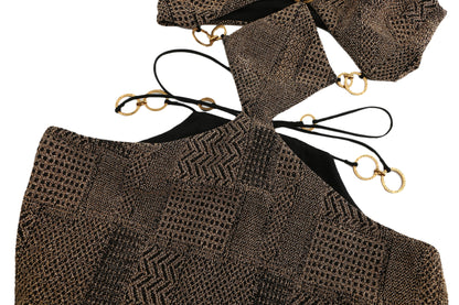 Omaira Dress (Gold) (Final Sale)