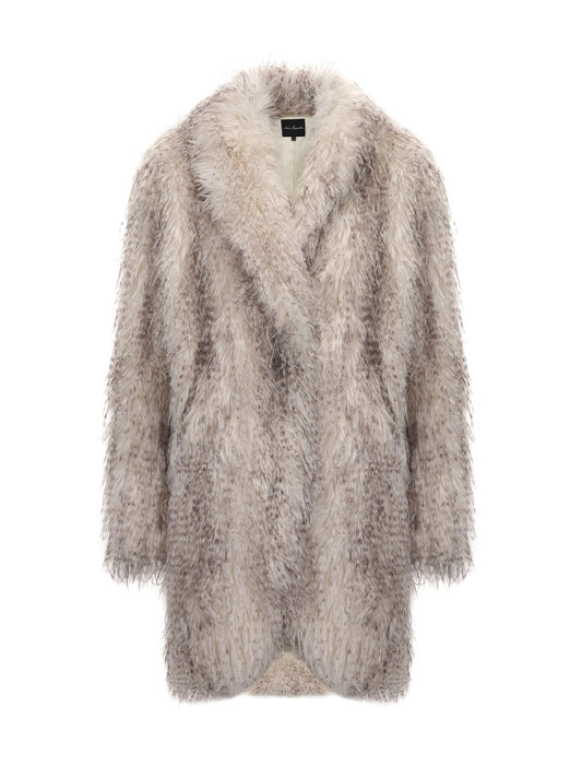 Sofia Fur Coat (Pattern) (Final Sale)