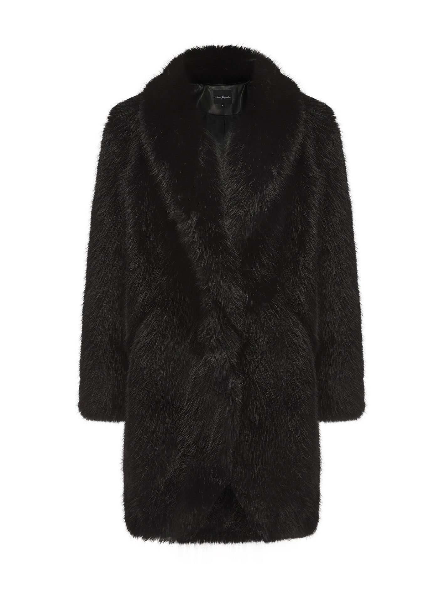 Sofia Fur Coat (Black) (Final Sale)