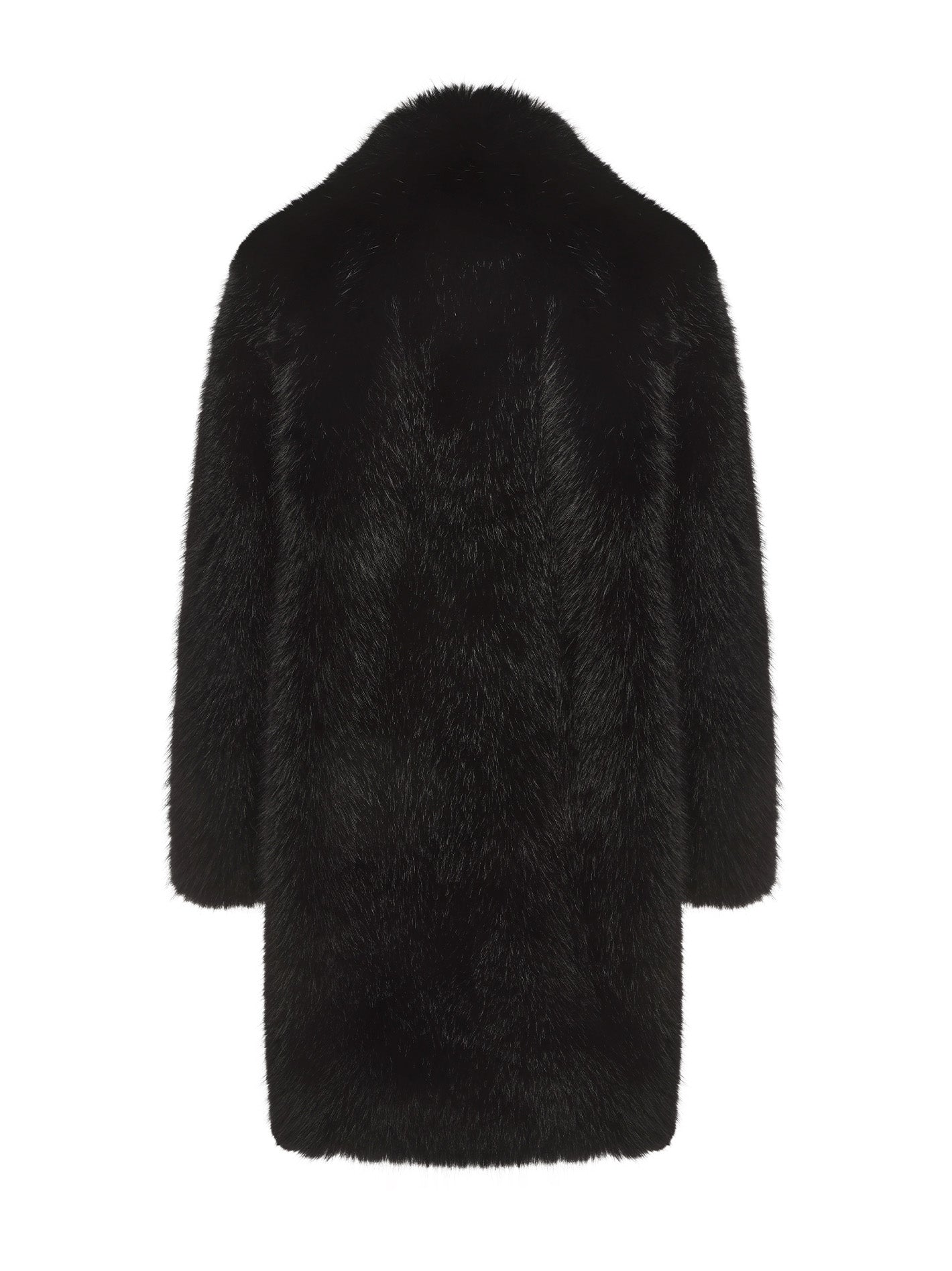 Sofia Fur Coat (Black) (Final Sale)