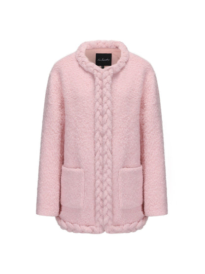 Talia Coat (Pink) (Final Sale)