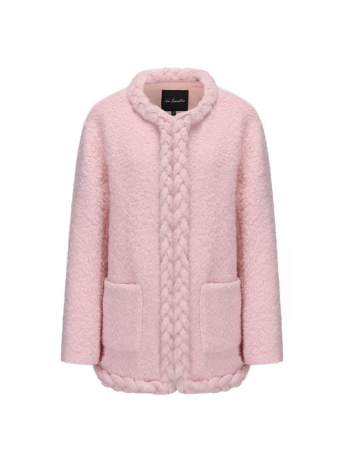 Talia Coat (Pink) (Final Sale)