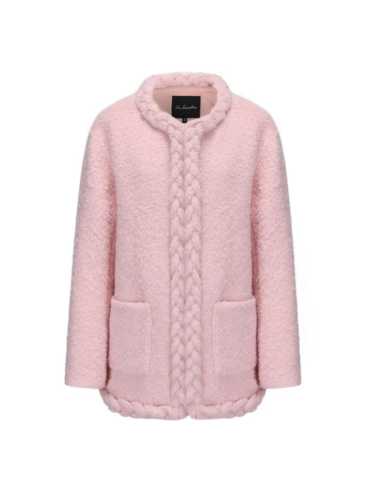 Talia Coat (Pink) (Final Sale)