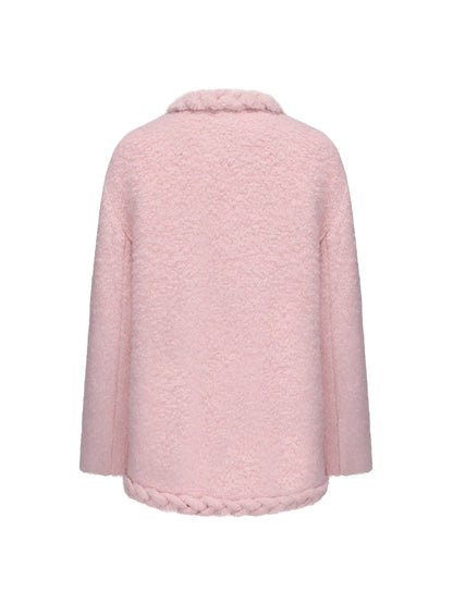 Talia Coat (Pink) (Final Sale)