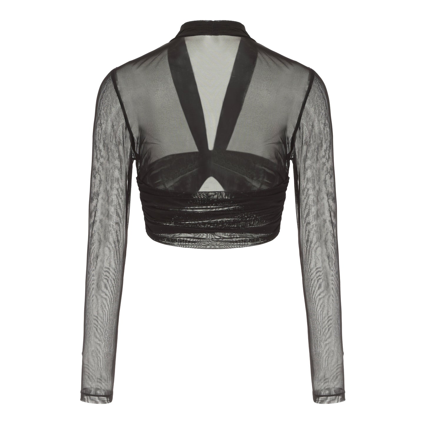 Pia Mesh Top (Black) (Final Sale)