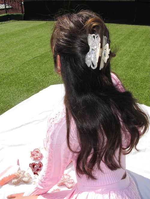 Sydney Hair Clip (White)