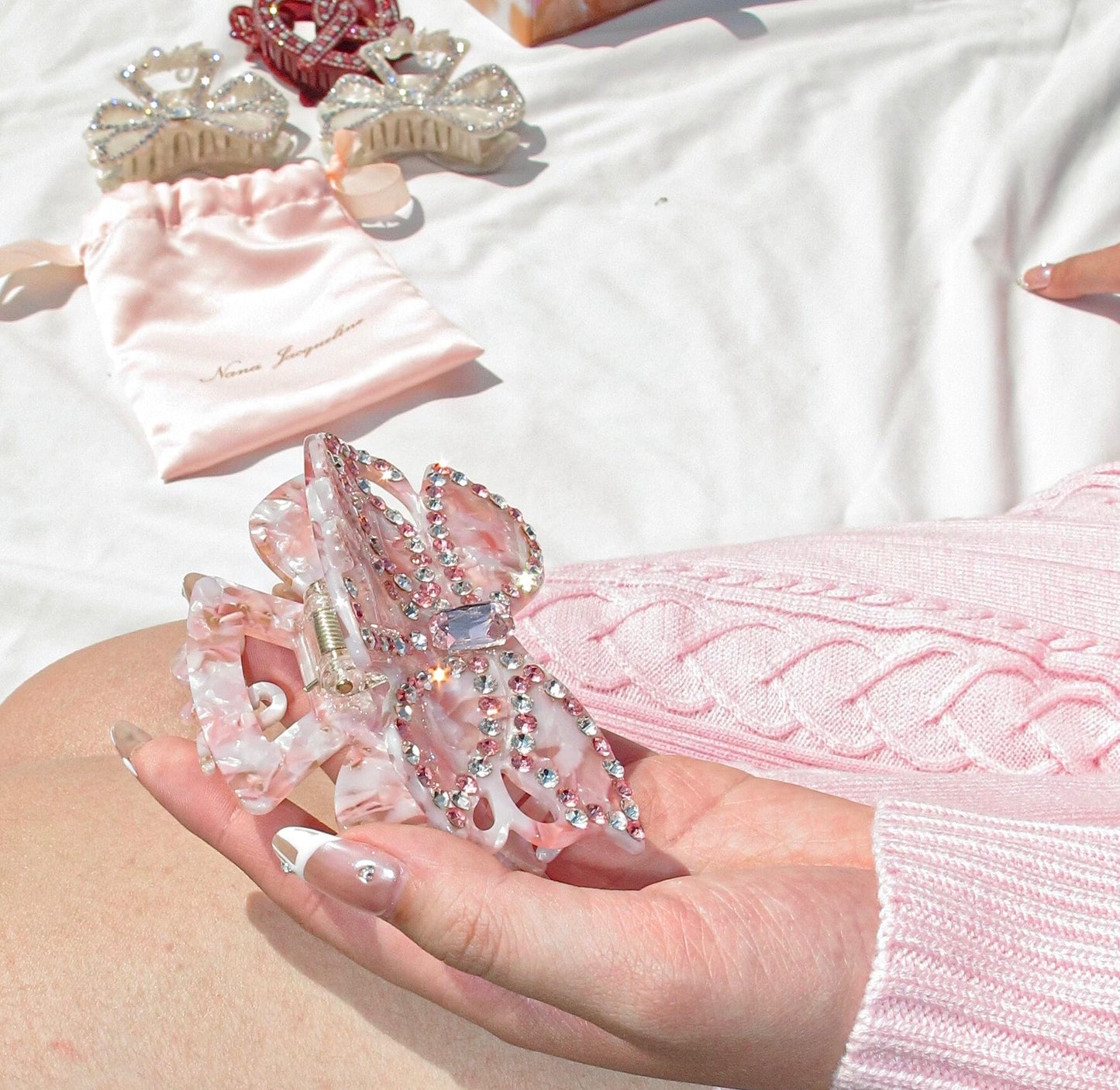 Sydney Hair Clip (Pink)